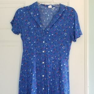 Collared Button down dress